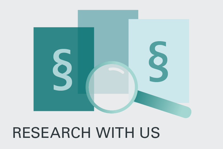 Titelbild "Research with us"